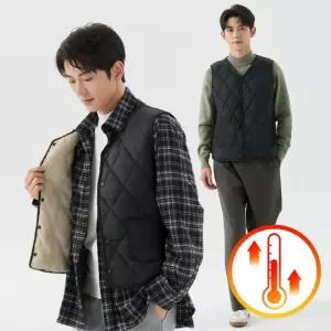 나은상점 겨울 방한 베스트 양털 뽀글이 깔깔이 발열 조끼