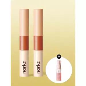 나르카 [2개세트/헤어 미스트 미니 증정] 하드 픽스 헤어 마스카라