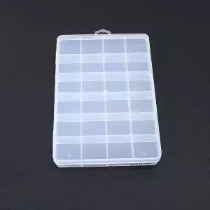 낚시 24칸 수납 보관 낚시 바늘 비즈 공방용품 보관 케이스 (WFK9GTT)