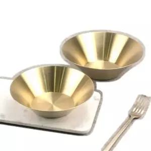 고품질 티타늄 샐러드볼 원형볼 고급접시 카페 1호(KB) 그릇 (WFK9W3X)