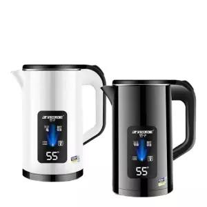 대용량 전기포트 스텐 주전자 포트기 여행용 휴대용 스마트버전 크림화이트-보온 없음