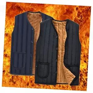 남성 겨울 패딩 조끼 누빔 베스트 방한 깔깔이 융털 안감 경량 아우터