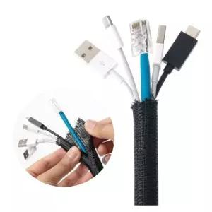 19mm튜브 케이블커버 충전기선 19mm 코드선 케이블캡 3m (WFK9Z4L)