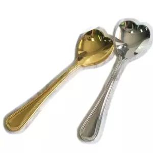 하트 아이스크림 스푼 디저트 스텐 스푼-티타늄 (WFK9WGC)