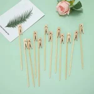 사진꽂이 나무집게 메모꽂이 (WFK9ZJJ)