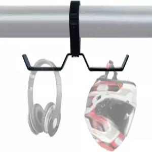 AL4X4 UTV 헬멧 행거 알루미늄 헤드셋 1.75-2인치 롤 케이지 고글 장갑용 폴라리스 RZR 캔과 호환 가능