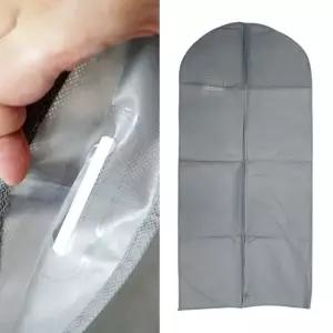 부직포 양복 정리함 대형 회색 옷커버 옷 정리 용품 (WFK9PP4)