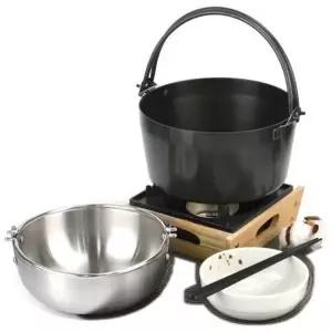 샤브샤브 경질 포차 전골 스텐 삼중 샤브샤브냄비 1호 (WFK9QVG)