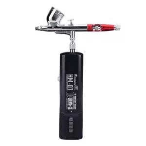 공기펌프 에어브러쉬 컴프레셔 휴대용 도색작업 저소음 고출력 기압감지 탈착식배터리