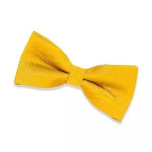 고품질 리본넥타이 남녀공용 클래식 보타이(옐로우) 파티 돌잔치 (WFK9ZT5)