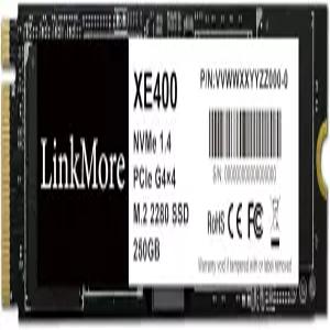 LinkMore XE400 250GB M.2 2280 PCIe Gen4 NVMe 1.4 내장 SSD 솔리드 스테이트 드라이브 읽기 속도 최대