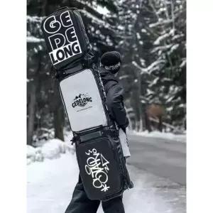 최강 스키 스노보드 캐리어 트롤리 가방 바퀴 160cm