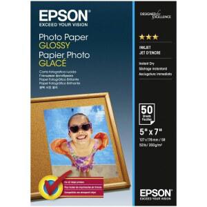 Epson C13S042545 13 x 18 cm 광택 사진 용지 (50팩)