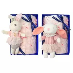 [압소바] 26SS츄르내의 토끼인형 세트 2종택1(아기선물) (A1A1A10382)