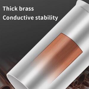 100 200PCS 튜브 블록 EN 플러그 노즈 와이어 터미널 구리 배선 냉간 커넥터 압착 유형