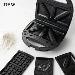 대우 와플메이커 3 in 1 와플 샌드위치 붕어빵틀 분리형