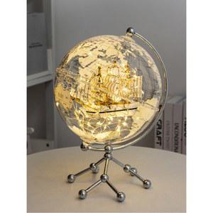 led 지구본 조명 배 한자 별자리 영어 대형