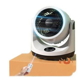 온풍기 사무실 팬히터 가정용 미니 캠핑용 머 8시간 8단계자동회전 리모컨
