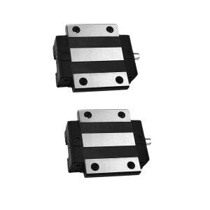 Covoo 2Pcs HGW15 베어링 블록 15mm HG15 선형 모션 볼 캐리지 슬라이더 슬라이딩 CC 사각형 슬라이드