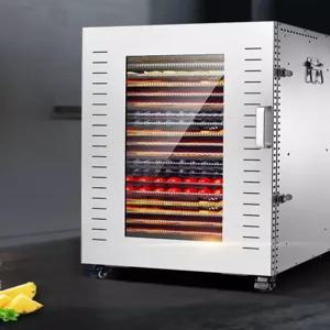 스텐 동결 건조기 간식 건조 진공 벼건조기 건조기계 소형 가정용 램프 고기 업소용 기계.