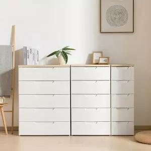 플라스틱 일반 우드상판 옷 화장대 금속 금속레일 서랍장 정리 인테리어 수납화장대  화장대수