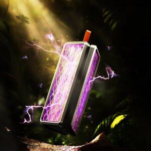 Qu tell 접이식 전기모기채 V3버전 휴대용 파리채 360도 갬핑용 3000mAh