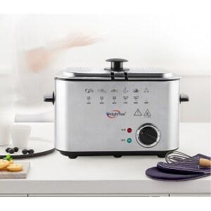 가정용 소형 튀김기 이동식 주방 미니튀김냄비 조작 자취 감튀기 기계 돈 핫도그