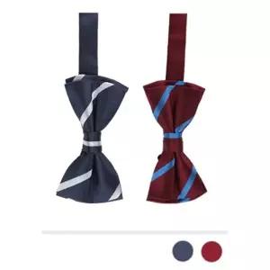 [하프클럽/]리본 멋쟁이 면 보타이 패션 남자 넥타이 고급 기본