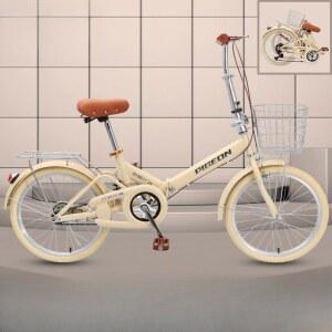 접이식 자전거 20인치 22인치 바구니 단일 용도 출퇴근 충격흡수 등하교 다른 경량