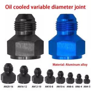 PVC레듀샤 오일 쿨러 알루미늄 변환 가변 조인트 파이프 외부 나사 연결 어댑터 남성 여성