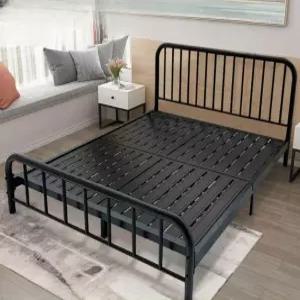 침대 킹 프레임 더블 퀸사이즈 철제 조립식