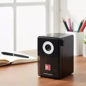 마이비 심플 디자인 사무실 핸들 연필깎이 블랙