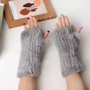 밍크팔토시 장갑 핸드워머 모피 암워머 손가락없는