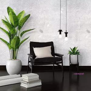 단열벽지 민들레 라이즈 1mX20m 단열시트벽지 그레이pqr295