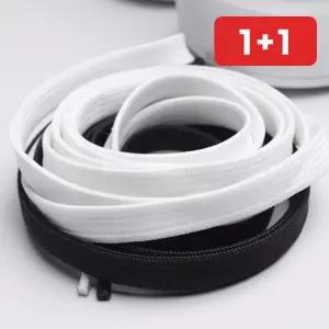 운동화 평끈 패션 스니커즈 신발 교체 흰색 검정