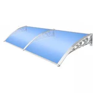 빗물받이 렉산 처마 고정식 어닝 차양막 테라스