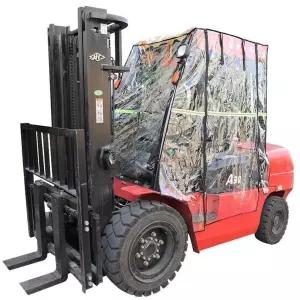 지게차 천막 투명 비가림 커버 눈바람방지 커튼