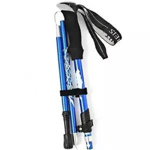 5단 접이식 등산 스틱 블루 워킹스틱 등산용품 WFIKS5J