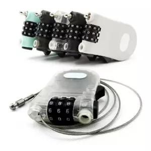 오토릴 와이어락 자물쇠 길이조절 가능 WAE65E9