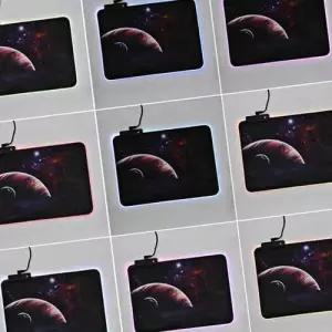 게이밍 마우스 패드 행성 LED 충전 PC용품 WFIKTCK