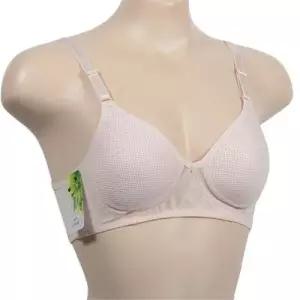 쾌적한 쿨 인견소재 노와이어 B컵 풀컵브라 보드라운 WFIKW06