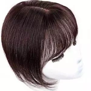 다크브라운 정수리 가발 여자가발 단발 자연스러운 WFIKWZ2