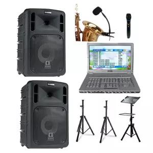 그루비반주기 + 앰프 스피커  + 색소폰 무선 마이크  다트 DS-850A + DS-850P  500W 버스킹  음향풀셋트 엘