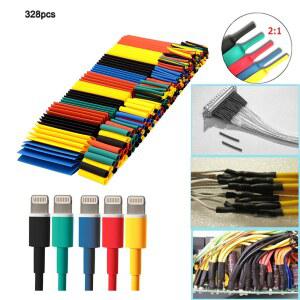 열수축 튜브 내열성 튜브 열수축 포장 키트 폴리올 수축 모듬 열수축 튜브 와이어 케이블