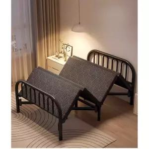 철제 침대프레임 접이식 싱글 침대틀 조립침대 평상 원룸 다이