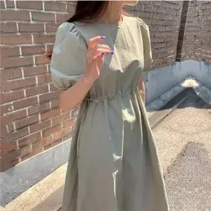 패션원피스 데일리 퍼프소매 결혼식룩 데일리옷 원피스 러블리 여자원피스