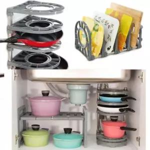 홈인 후라이팬정리대5단 냄비정리대 주방정리대