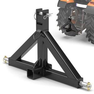 [미국배송] 3 포인트 트레일러 히치 리시버 퀵 호환 카테고리 1 트랙터 BX 쿠보타 존 디어 노트랙 키오티 미얀마와 호환되는 헤비 듀티 트랙터 드로바 어댑터