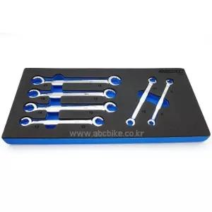 고품질 크롬렌치 볼트 너트 다목적 수리 작업스패너 6p 가정용공구 (WFKAPFW)