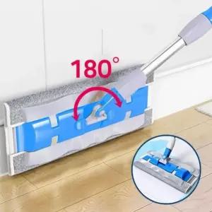 사무실 청소 밀대 마루 걸레 회전형 바닥 학교 극세사